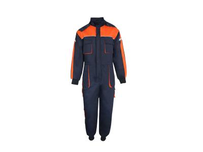 China 320GSM Twill 3/1 Quilted Work Coverall Fire Retardant Anti Static for sale