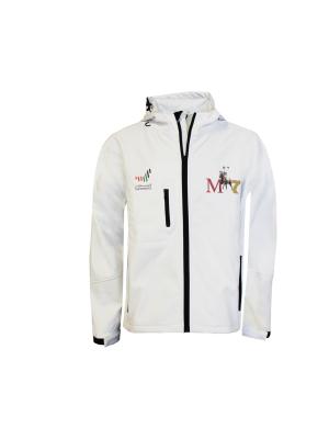 China 413G Fall & Winter Jacket Fleece Lined Hooded Jacket With Sublimation Printing for sale