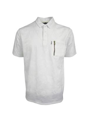 Chine 180G polyester du coton 20 du T-shirt 80 avec le modèle et la maille tissés irréguliers à vendre