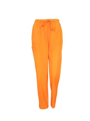 中国 100%のポリエステル底衣類のオレンジ看護は層にされたポケットによってごしごし洗う 販売のため