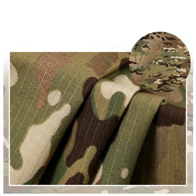 China T/C Polyester 65% Cotton 35% 190GSM Plain Ripstop Fabrics Camouflage Fabric for sale
