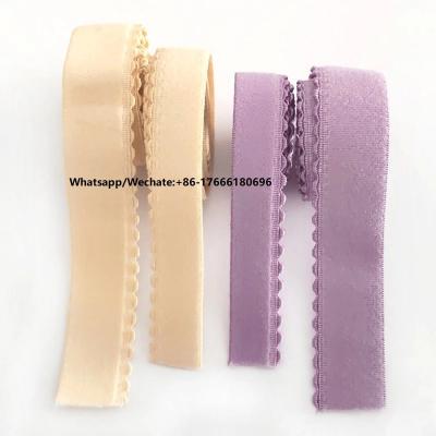 China Cheap price Sell White Elastic Tape Stocklot,Nylon Elastic Strap,Bra Elastic Tape In China for sale