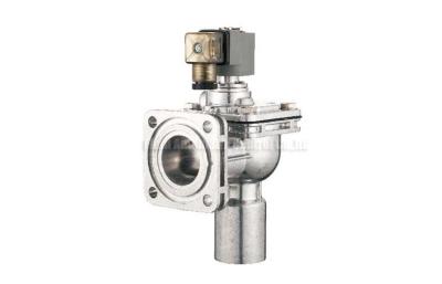China Flange Type Remote Solenoid Pulse Jet Valve , Right Angle Pulse Control Valve for sale