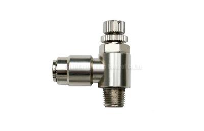 China 4mm - 16mm Brass One Touch Push-in Fitting Slot Type , Pneumatic Tube Fittings for sale