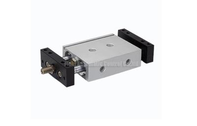 China Double Acting Slide Table Pneumatic Air Cylinder With Cushion Shock Absorber for sale