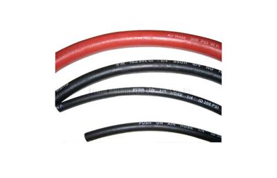 China High Tensile Textile Reinforced Corrugated Surface Air Hose 300psi , Flexible Rubber Tubing for sale