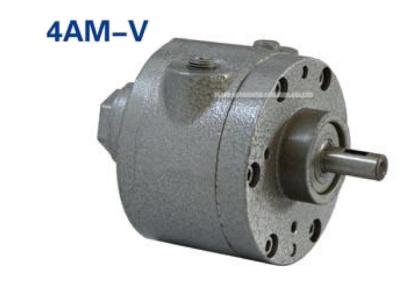 China Variable Speed Face Mounting Compressed Vane Type Air Motor for sale