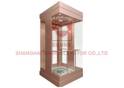 China Center Opening Door Passenger Home Lift Glass Cabin For Home for sale