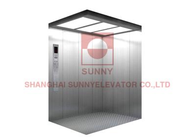 China sala da máquina do elevador da tração dos bens do elevador da carga do elevador de frete 10000Kg à venda