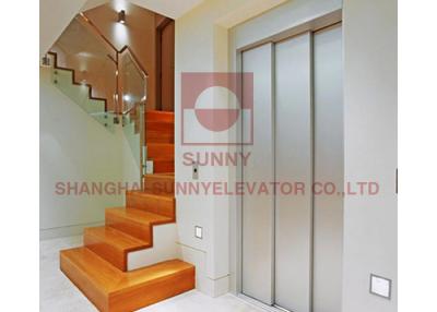 China 0.5m/S Exterior Home Elevators Square Glass Obervation Elevator For 6 Person Hotel for sale