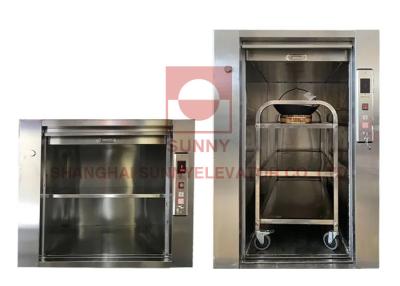 China Library Hotel Restaurant Kitchen Food Dumbwaiter Elevator Electric 2 Stops 150Kg for sale