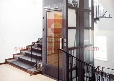 China Stainless Steel 304 Passenger Elevator Home Elevator Lift 2 - 4 Floors for sale
