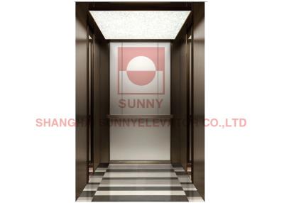 China Stainless Steel 304 Fuji Passenger Elevator Lift 320 - 1600kg Low Noise for sale