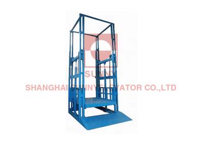 China 200kg-1000kg Vertical Cargo Lift Elevator Small Hydraulic Goods Lift Warehouse Freight Elevator for sale