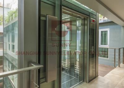 중국 1.0m/S 속도와 Kone 승객용 엘리베이터 평형추 배면기 공간 더 적은 승강기 판매용