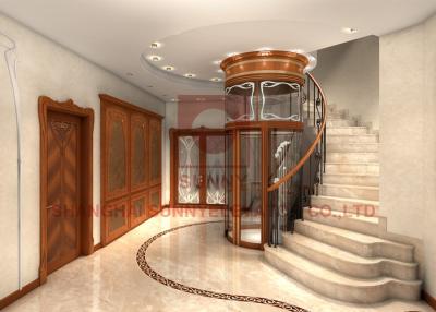 China Elevadores portais do agregado familiar do quadro do elevador avançado da sala da máquina para casas residenciais à venda