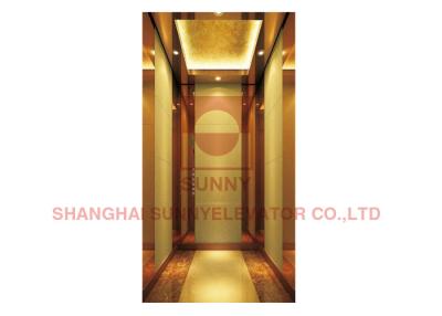 China Estilo ENSOLARADO 0.4m/s da fita de aço do elevador dos elevadores home residenciais modernos à venda