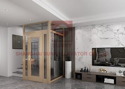 China E Frame Hoistway Residential Home Elevator Compact Home Lifts Low Maintenance Cost for sale