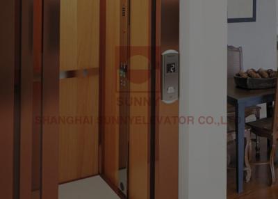 China Grande elevador do elevador do passageiro da carga para a relação privada 2/1 da tração da casa do apartamento à venda