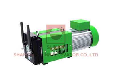 China Speed 1~2m / S Gearless Traction Machine / Motor For Passenger Elevator Spare Parts for sale