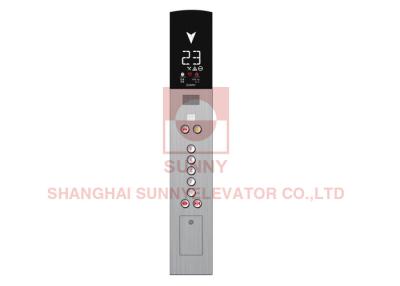 China Passanger Lift Round Button Elevator COP / Stainless Steel Control Panel Elevator Cop For Elevator Spare Parts for sale