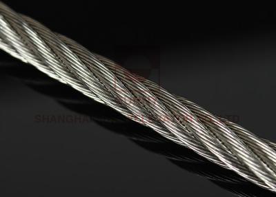 Китай Веревочки провода большого диаметра стали 6кс19 лифта для подъемной машины трения разделяют продается