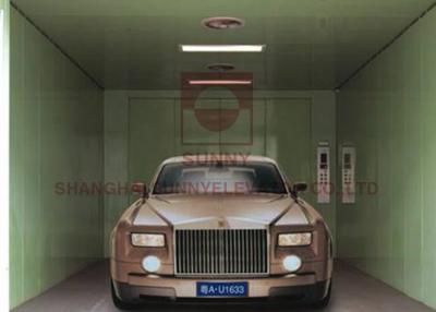 China High Speed Stainless Steel Car Lift Elevator 2600*5700*2200mm Car Size for sale