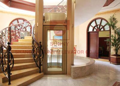 China High Safety Residential Home Elevator 0.4m/S Speed For Apartment 12 Months Warranty for sale
