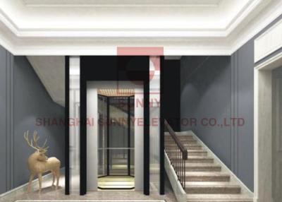 China Load 250 - 400kg Residential Home Elevator Villa Small Passenger Elevator for sale