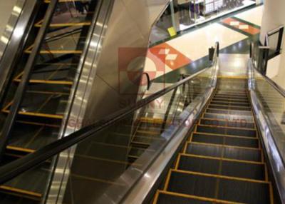 China Einkaufszentrum-beweglicher Weg-Rolltreppe 1500 - 8000mm reisende Geschwindigkeit der Höhen-0.5m/S zu verkaufen