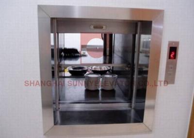 China Simple Structure Dumbwaiter Elevator Speed 0.4m/S With Load 100 - 300kg for sale