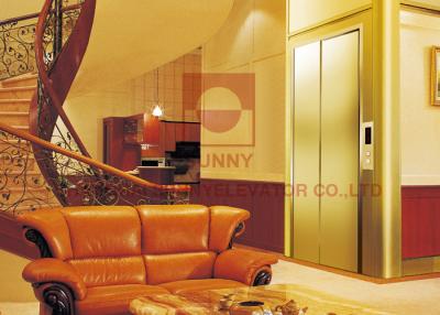 China 0.4m/S Speed Residential Home Elevators Villa Elevator With Machine Room for sale