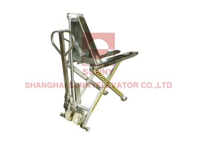 China Gelijkstroom-Motor 3 Ton Stainless Steel Manual Pallet-Vrachtwagen met gelijkstroom-Motor Te koop