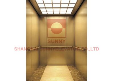 China Stainless Steel 304 VVVF Elevator Cabin Office Passenger Elevator Lift for sale