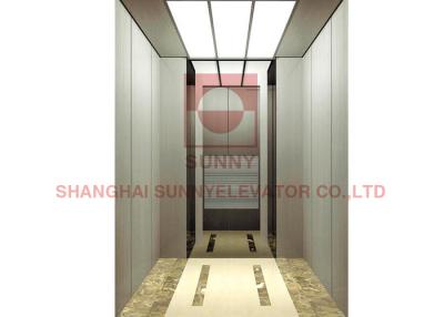 China Stainless Steel 304 3.0m/S Residential Passenger Elevator With Marble/PVC for sale