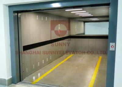 China Vvvf 5000kg Load Automobile Freight Car Elevator With Center Opening Door for sale