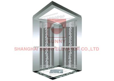 China Hairline SS Passenger Elevator Lift With VVVF Elevator Control System for sale