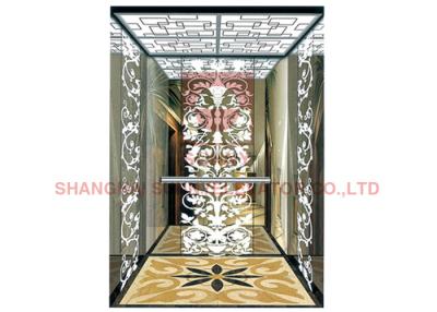 China Glass Shaft Load 320kg Panoramic Passenger Lift Elevator With Stainless Steel 304 for sale