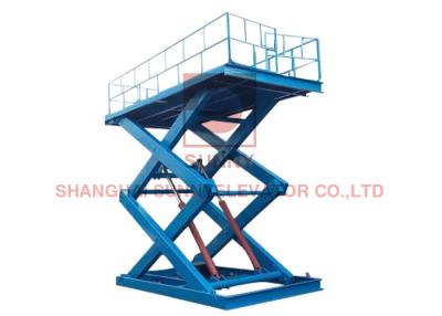 China 4.5kw 5000kg Stationary Hydraulic Electric Scissor Auto Parking Lift for sale