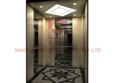 China Carga 500-1000kg para o elevador pequeno do elevador/elevador pequeno do passageiro da sala da máquina à venda
