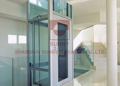 China 400kg Delicate Residential Panoramic Home Lift Villa Elevator for sale