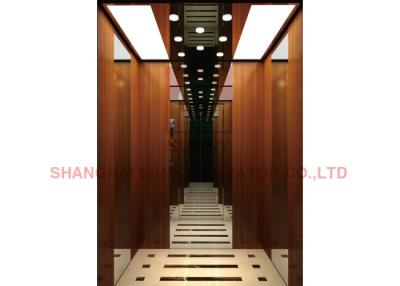 Chine Ascenseur automatisé de passager de finition de miroir de la CE 800kg avec l'acier inoxydable à vendre