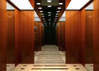 China Building VVVF Elevator Control System Wooden Cabin 2.0m 1600kg Passenger Elevator for sale