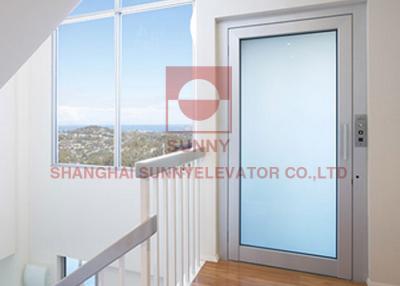 China 1.75m Villa Speed Vertical 400kg Residential Home Elevator VVVF Elevator Control System for sale
