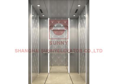 China EleganT Rose Gold 320kg Roomless Residential Home Elevator With Center Opening Door for sale
