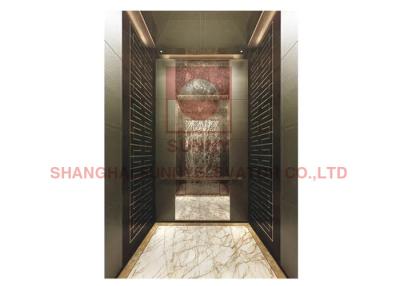 China Elevador de construção elétrico dobro do elevador da faca 1600kg MRL da porta do CE à venda