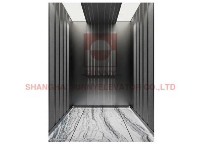 China 2.5m/S Center Opening Office Machine Room Less Elevator Lift With DMPC for sale