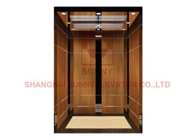 China 8 Passengers VVVF 1600kg Mirror Etching Motor Roomless Lift Elevator for sale
