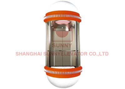 China EAC 1050kg Energy Saving Monarch Control Panoramic Elevator Lift for sale