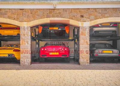 China Fahrzeug-parkende Aufzug-Edelstahl-Fahrerhaus-Selbstwände 60fpm 2955Kg zu verkaufen